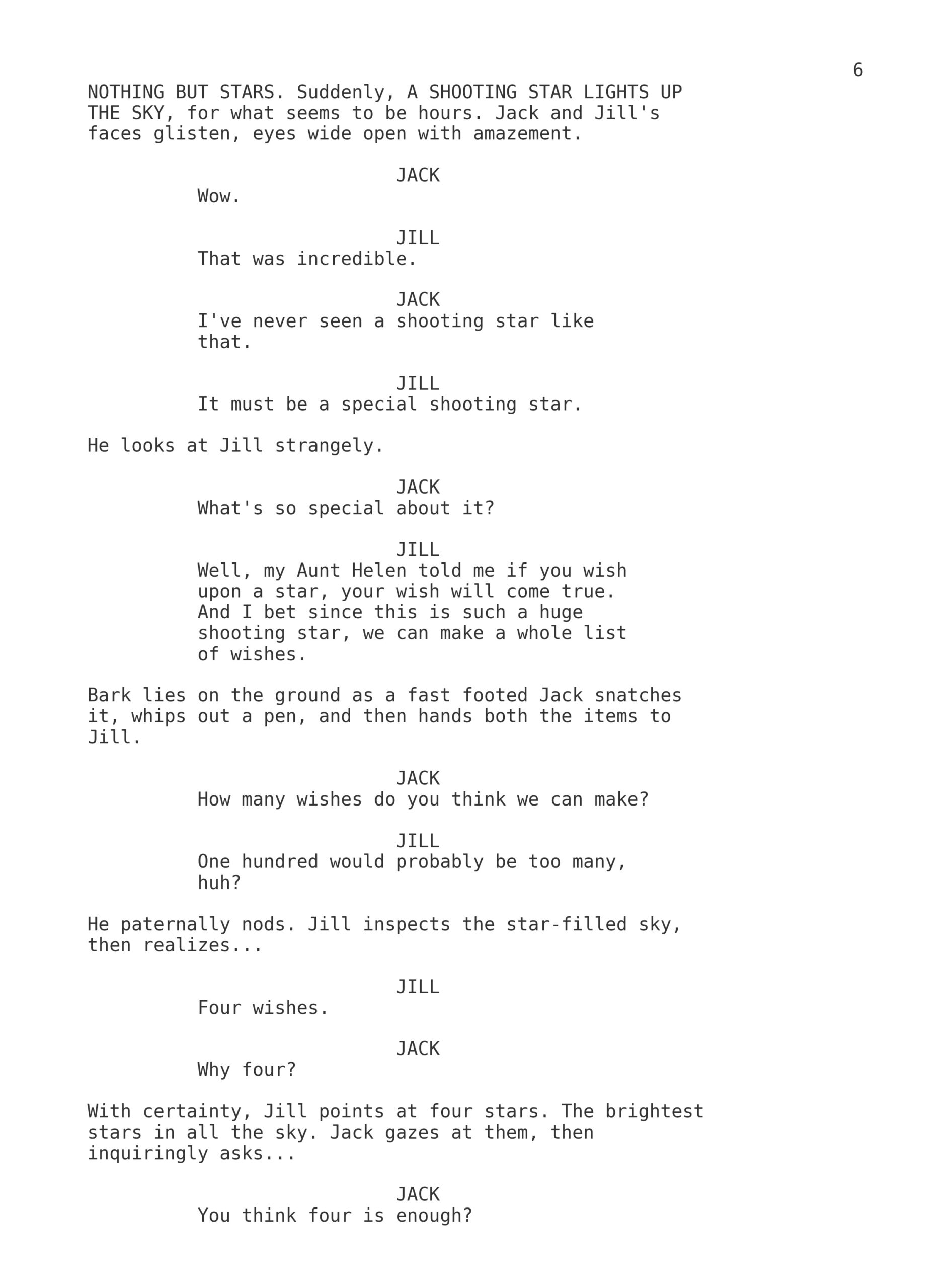 The Wish List Page 6